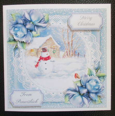 Christmas Scene 7 by Davina Rundle