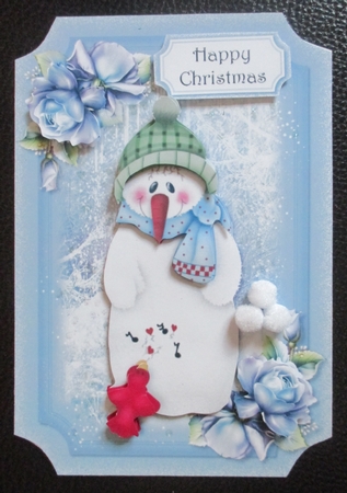 Snowman and Bird Song by Davina Rundle