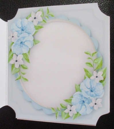 Blank Incert Blue by Davina Rundle