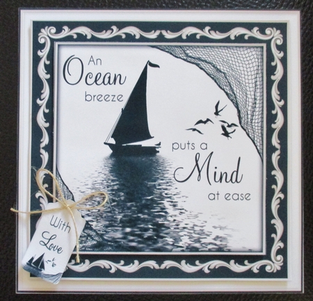 Delicate Words - Ocean Breeze by Davina Rundle