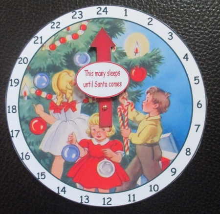 advent clock 7 by Davina Rundle
