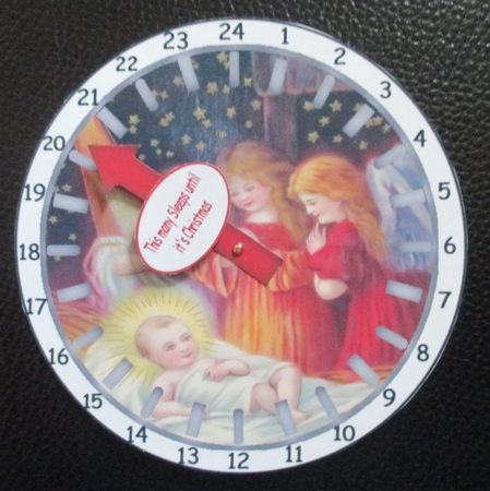 advent clock 9 by Davina Rundle