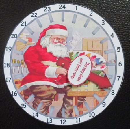 advent clock 10 by Davina Rundle