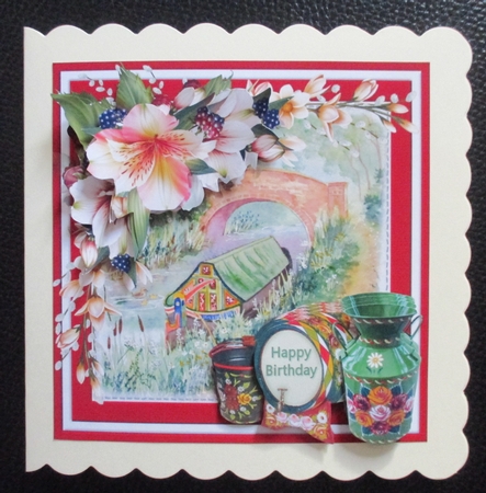 8x8 the canal barge mini kit by Davina Rundle