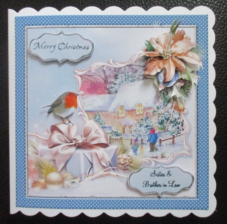Snowy Cottages & Robin Mini Kit by Davina Rundle