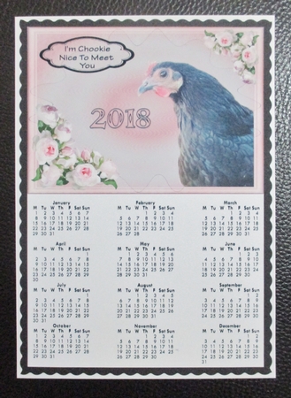 im chookie calendar by Davina Rundle