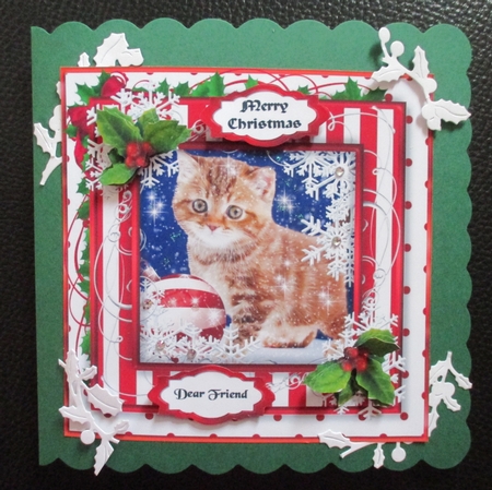Cute Christmas Topper 1- Ive been MOSTLY Good by Davina Rundle