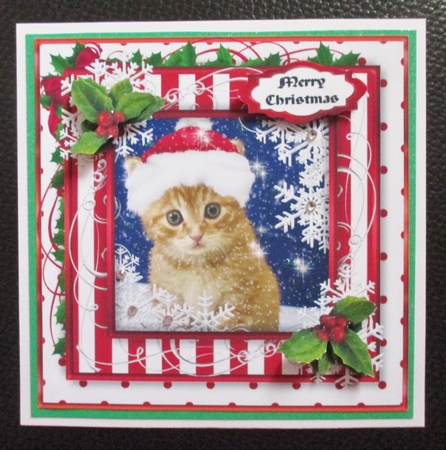Cute Christmas Topper 1- Ready for Winter by Davina Rundle