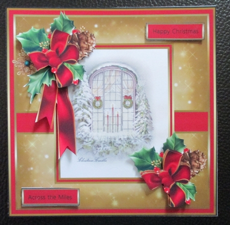 Christmas candle by Davina Rundle