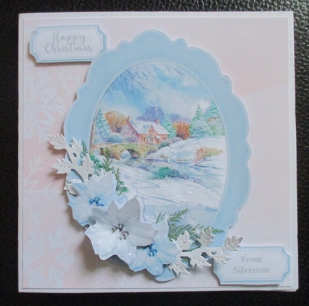 Snowflake Backing Paper 1 by Davina Rundle