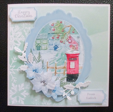 Snowflake Backing Paper 7 by Davina Rundle