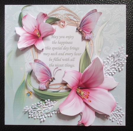 8x8 Lilly logic with verse mini kit by Davina Rundle