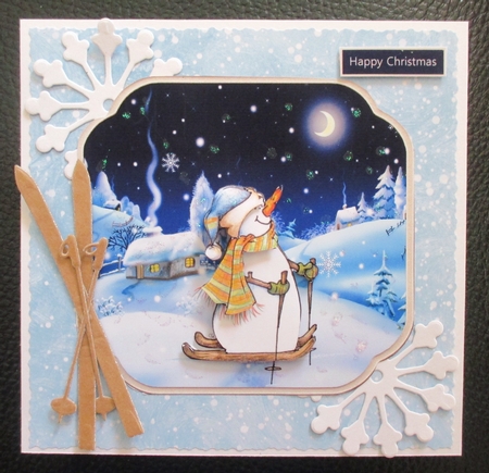 A good night for skiing by Davina Rundle