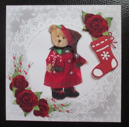 Teddy Bear Christmas 1 by Davina Rundle