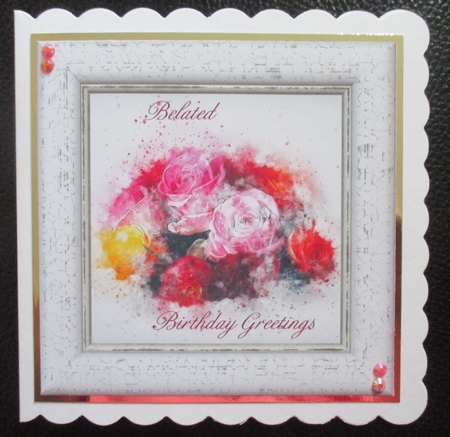Watercolour Splatter Art - ROSES - Exclusive Bumper Kit by Davina Rundle