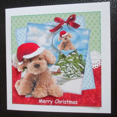 Puppys Christmas by Davina Rundle
