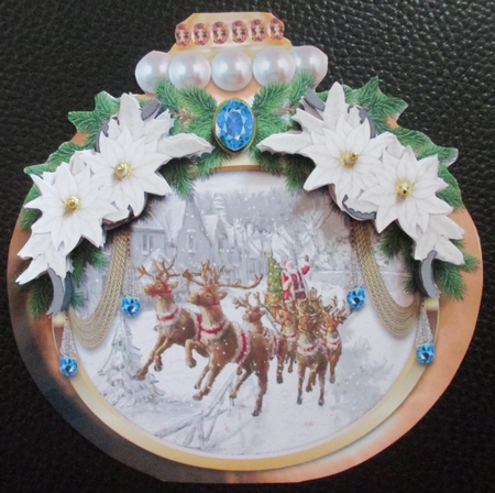 Glass Bauble E by Davina Rundle