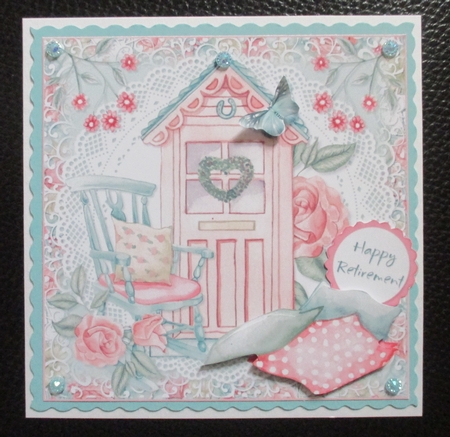 Retirement 7x7 Topper by Davina Rundle
