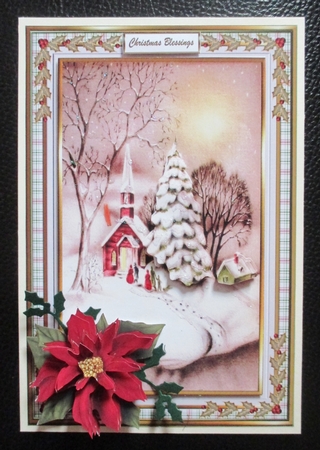 Christmas Mass Vintage Topper by Davina Rundle