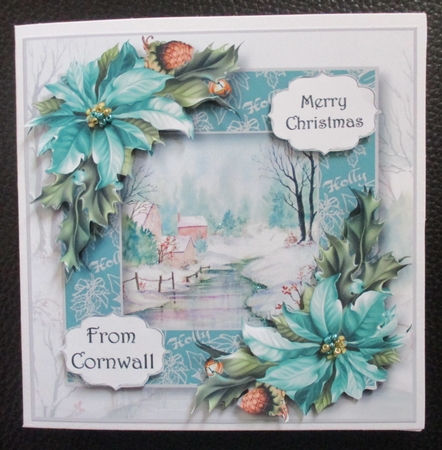 The Frozen Stream 8x8 by Davina Rundle