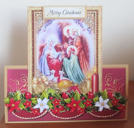 Nativity Scene Tent Card Kit. 3 by Davina Rundle