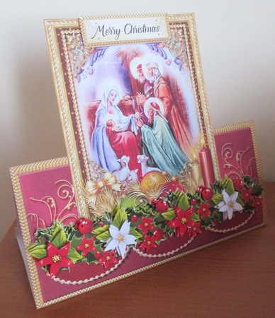 Nativity Scene Tent Card Kit. 3 by Davina Rundle