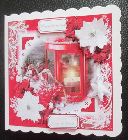 Red and White Christmas 5 by Davina Rundle