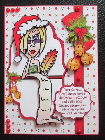 J.J letter to Santa mini kit by Davina Rundle
