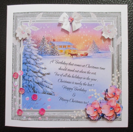 CHRISTMAS TIME BIRTHDAY by Davina Rundle