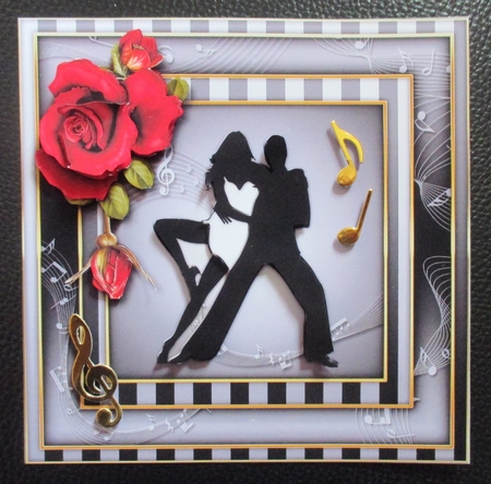 Tango Decoupage Mini Kit by Davina Rundle
