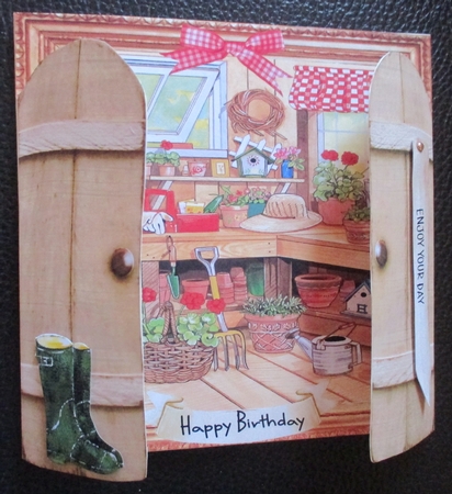 INSIDE THE SHED PICK AND MIX SHEET UNISEX MULTI USE 6x6 by Davina Rundle