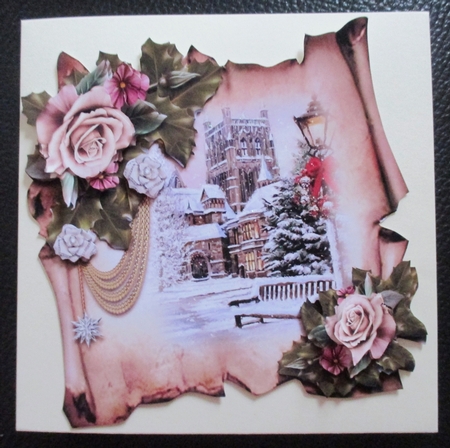 Christmas Parchments 6 by Davina Rundle