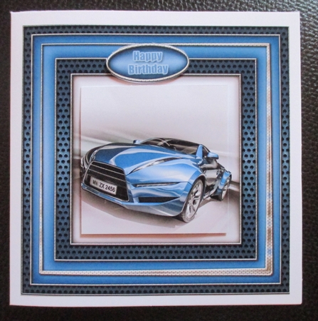 Blue Shift 8x8 Pyramage Mini Kit by Davina Rundle