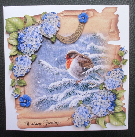 Christmas Birds 5 by Davina Rundle