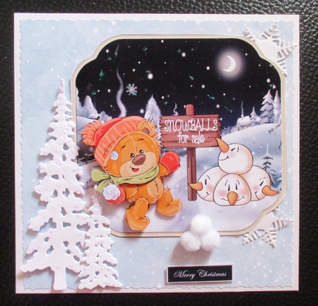 Ted bought some snowballs by Davina Rundle