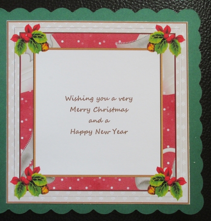 Festive Christmas Insert 13 by Davina Rundle