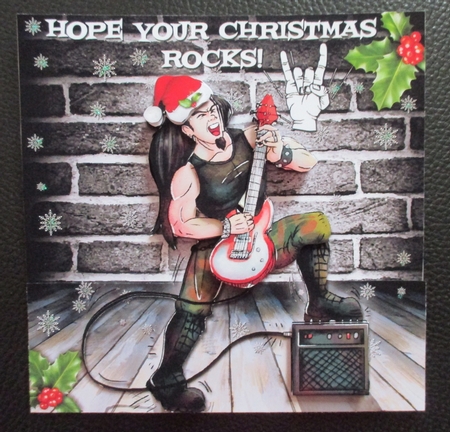 Hope Your Christmas Rocks! by Davina Rundle