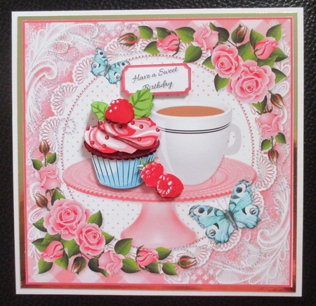 Coffee and Cupcake 1 Mini Kit by Davina Rundle