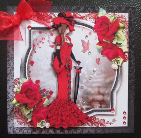 The Red Rose Garden by Davina Rundle