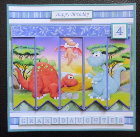 DINOSAURS 7.5 Alphabet and Age Quick Card Kit Create Any Name by Davina Rundle