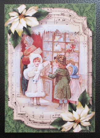 Sheet Music Christmas A5 - The Toyshop by Davina Rundle