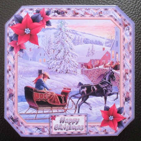 JJ JINGLE ALL THE WAY 8X8 by Davina Rundle