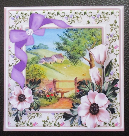 Beautiful Farm on the Hill by Davina Rundle