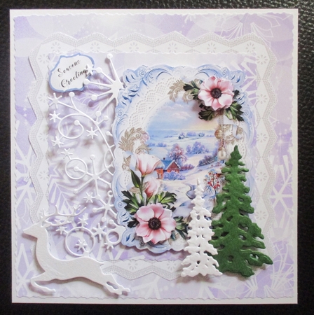 Winter Scene A5 2 by Davina Rundle