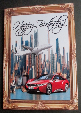 NYC Birthday Card by Davina Rundle