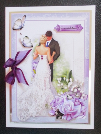 A5 The Bride And Groom by Davina Rundle