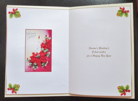 Christmas Greetings Insert 3 by Davina Rundle