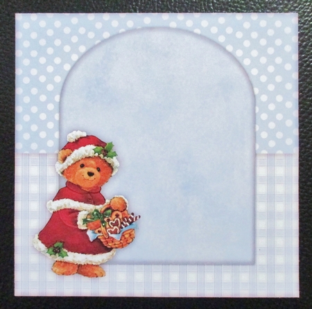 Christmas Window INSERT by Davina Rundle
