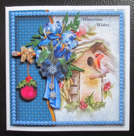 Christmas Blue 8 by Davina Rundle