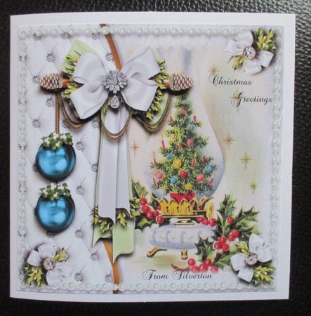 Christmas White 4 by Davina Rundle